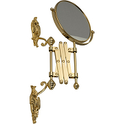 Косметическое зеркало Migliore Elisabetta 17065 с увеличением Золото-2