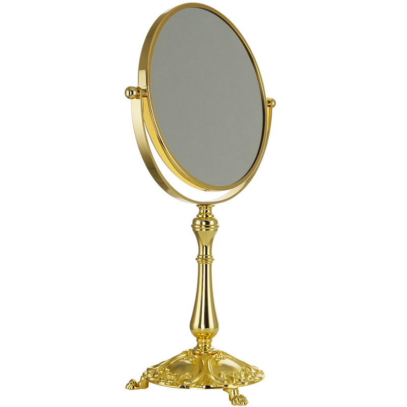 Косметическое зеркало Migliore Elisabetta 17066 с увеличением Золото косметическое зеркало boheme modern 506 g золото