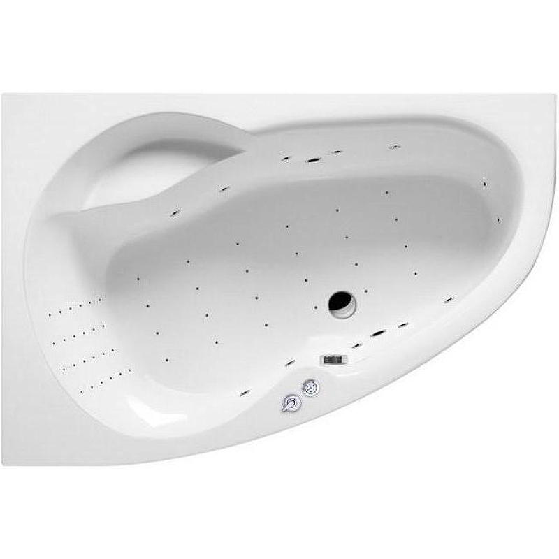 Акриловая ванна Excellent Newa 160x95 L WAEX.NEL16.NANO.CR с гидромассажем цена и фото