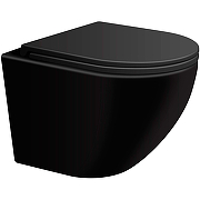 Унитаз Avimano Emotion 1000022 подвесной Черный матовый с сиденьем Микролифт-1