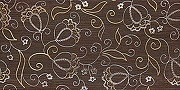 Керамический декор Lasselsberger Ceramics Наоми коричневый 19,8х39,8 см