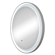Зеркало Art&Max Napoli AM-Nap-600-DS-F-White с подсветкой с бесконтактным выключателем Белое матовое-1