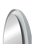 Зеркало Art&Max Napoli AM-Nap-600-DS-F-White с подсветкой с бесконтактным выключателем Белое матовое-2