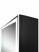 Зеркальный шкаф Art&Max Techno AM-Tec-1000-800-2D-F-Nero с подсветкой с бесконтактным выключателем Черный-2