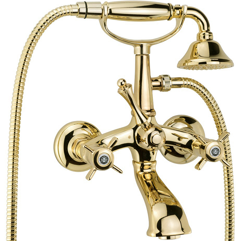 Смеситель для ванны Migliore Korona 28506 Золото смеситель для ванны с душем migliore korona 28506 золото