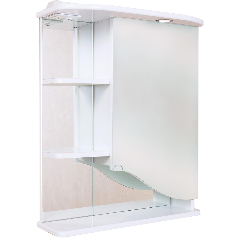 Зеркальный шкаф Onika Виола 60.01 R 206004 с подсветкой Белый