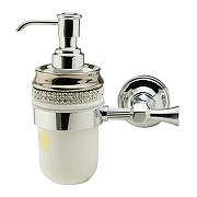 Дозатор для жидкого мыла Migliore Dubai 28485 Белый Хром-1