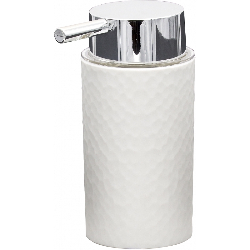 Дозатор для жидкого мыла Ridder Crimp 2013501 Белый дозатор для жидкого мыла настольный roundy пластик цвет бежевый