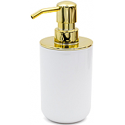Дозатор для жидкого мыла Ridder Alba 2015541 Золото Белый