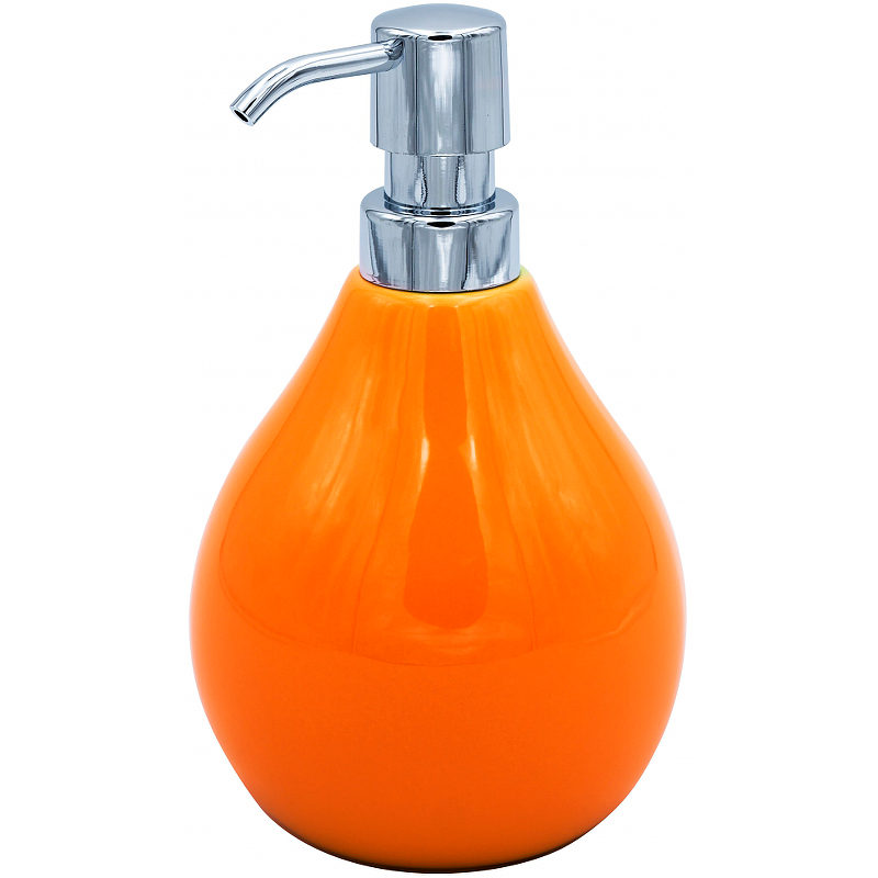 дозатор для жидкого мыла ridder bella белый 440 мл Дозатор для жидкого мыла Ridder Belly 2115514 Оранжевый