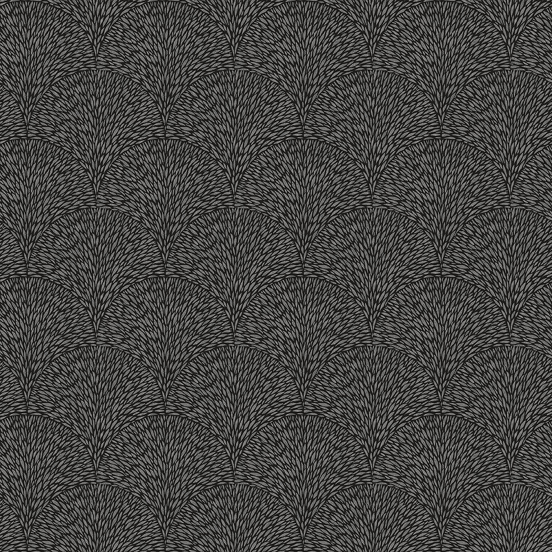 Обои ICH Texstyle G56603 Флизелин (0,53*10,05) Серый/Черный, Абстракция