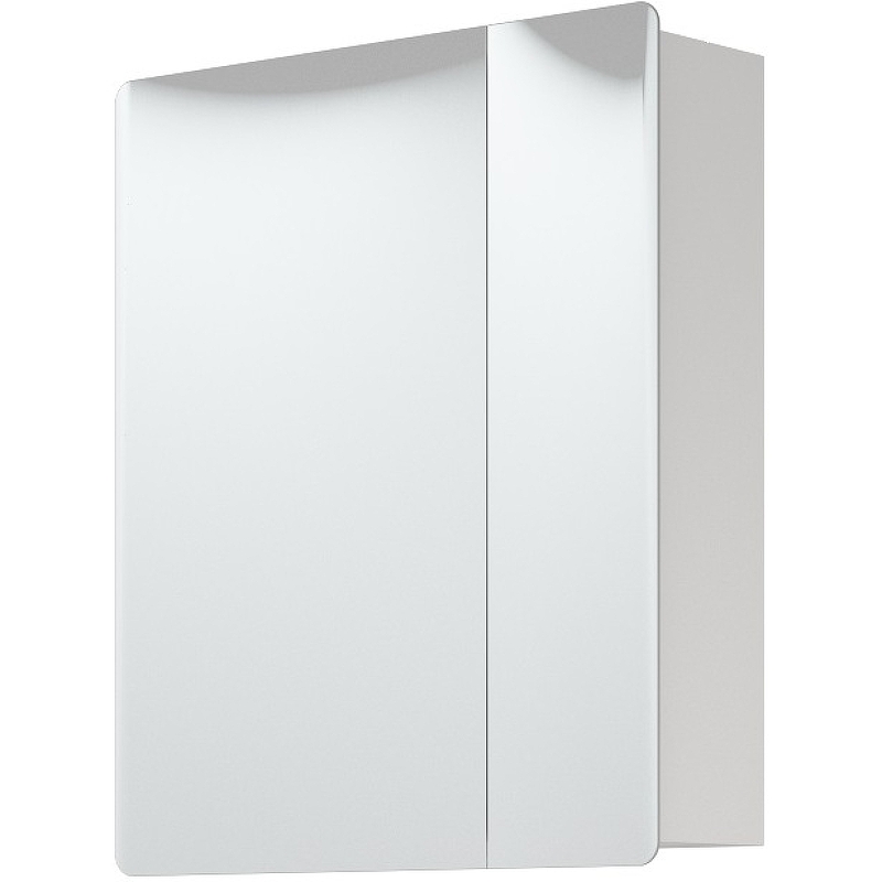 Зеркальный шкаф Corozo Монро 60 SD-00000724 Белый зеркальный шкаф 55х74 см белый глянец corozo ультра флора sd 00000301