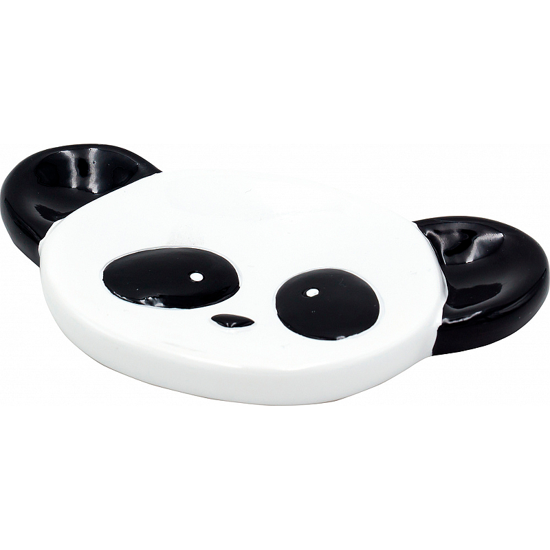 Мыльница Ridder Panda 2168300 Белая Черная мыльница vidage antracite полирезин цвет черный