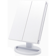 Косметическое зеркало Ridder Vivian О3110001 с подсветкой с увеличением Белое-1
