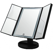 Косметическое зеркало Ridder Vivian О3110010 с подсветкой с увеличением Черное