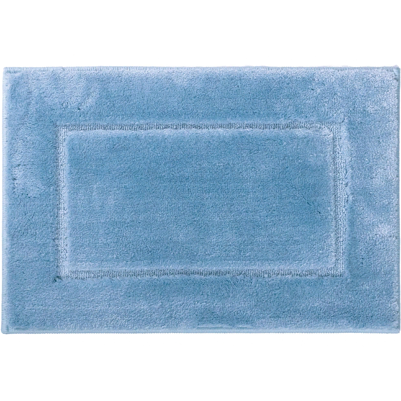 коврик для ванной комнаты highland полиэстер 55х55 см цвет голубой Коврик для ванной комнаты Ridder Stadion 85х55 7011403 Голубой