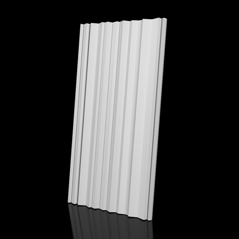 Гипсовая 3Д панель Panelli Гармошка 50x100 см