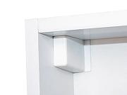 Зеркальный шкаф Style Line Каре 50 СС-00002302 с подсветкой Белый с сенсорным выключателем-6