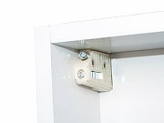 Зеркальный шкаф Style Line Каре 50 СС-00002302 с подсветкой Белый с сенсорным выключателем-7