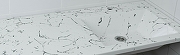 Раковина Stella Polar Мадлен 120 R SP-00001153 на стиральную машину Белый мрамор-3
