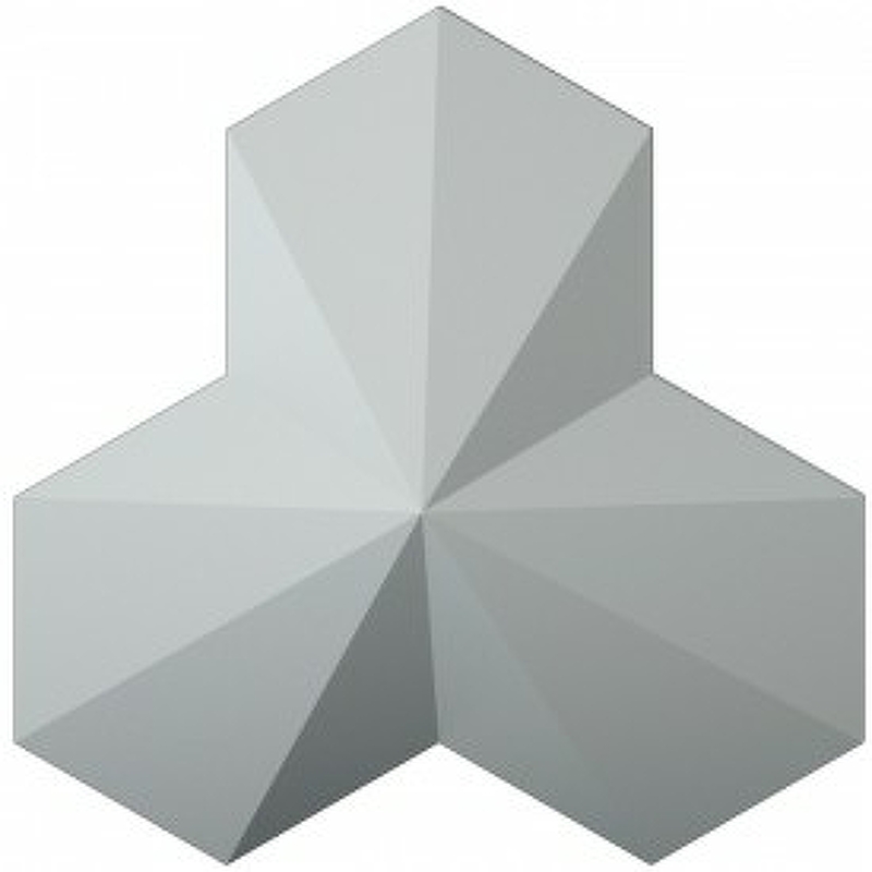 Гипсовая 3Д панель Panelli Origami 35x34,5 см