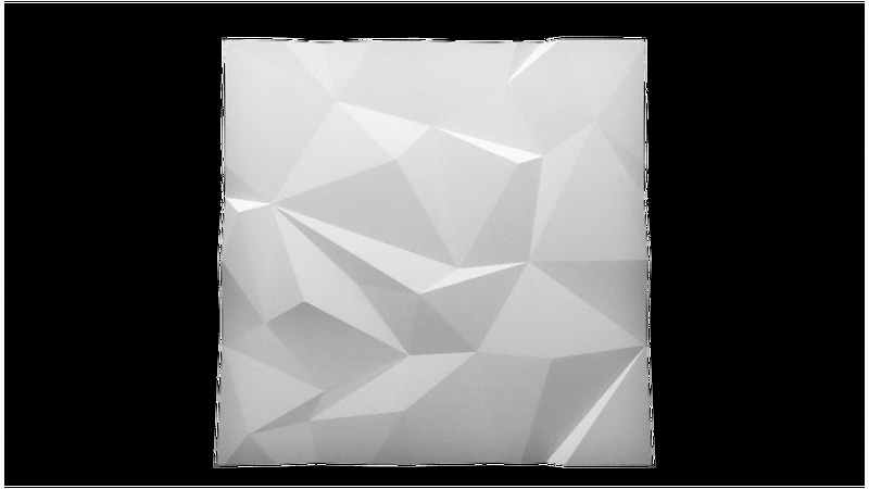 Гипсовая 3Д панель Panelli Frost 70x70 см - фото 1