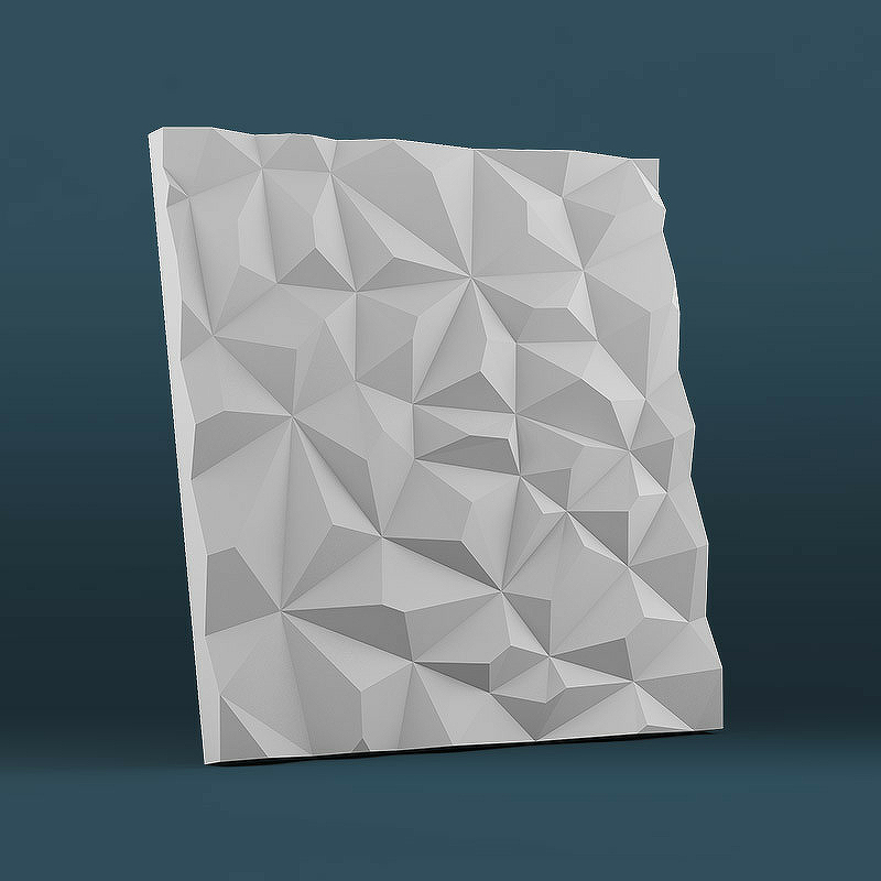 Гипсовая 3Д панель Panelli Скалы 50x50 см - фото 1