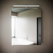 Зеркальный шкаф Sancos Hilton 60 R Z600 с подсветкой Серый-2