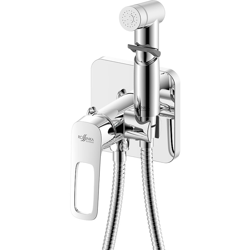 Гигиенический душ со смесителем Rossinka RS46-51 Хром гигиенический душ со смесителем raglo r03 51 хром