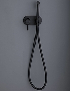 Гигиенический душ со смесителем Allen Brau Priority 5.31005-31 Черный матовый-3