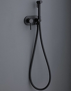 Гигиенический душ со смесителем Allen Brau Priority 5.31005-31 Черный матовый-4