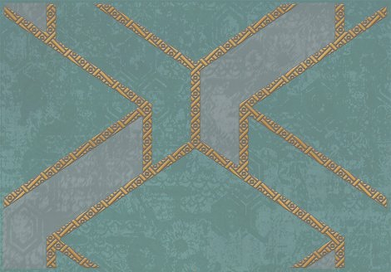 Керамический декор Axima Альберта темная D1 28х40 см плитка настенная альберта темная 28х40 axima