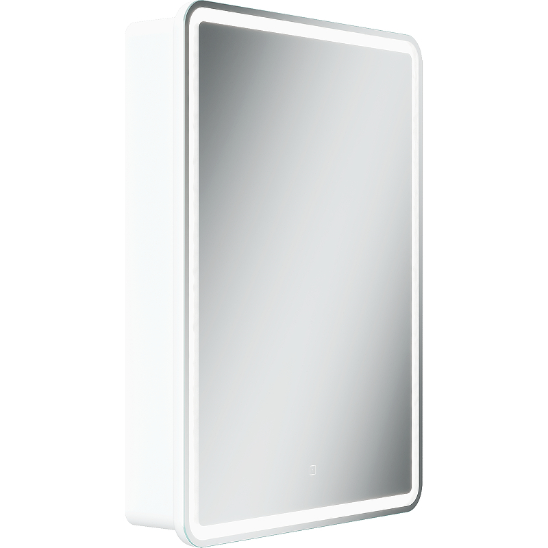 Зеркальный шкаф Sancos Diva 60 DI600 с подсветкой Белый с сенсорным выключателем зеркальный шкаф geberit option plus 120 500 592 00 1 с подсветкой с сенсорным выключателем