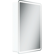 Зеркальный шкаф Sancos Diva 60 DI600 с подсветкой Белый с сенсорным выключателем