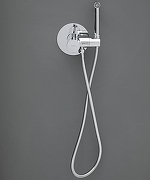 Гигиенический душ со смесителем Allen Brau Thermo rund 5.60001-00 с термостатом Хром-4