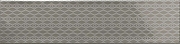 Керамическая плитка Ceramica Ribesalbes Ocean Decor Dark Grey настенная 7,5х30 см