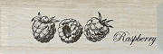 Керамический декор Monopole Ceramica Fruit Decor Creta Raspberry 10х30 см