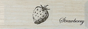 Керамический декор Monopole Ceramica Fruit Decor Creta Strawberry 10х30 см