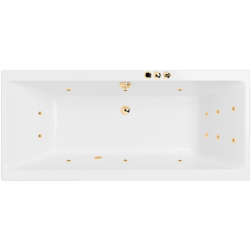 Акриловая ванна Excellent Pryzmat 150x75 WAEX.PRY15.SMART.GL с гидромассажем