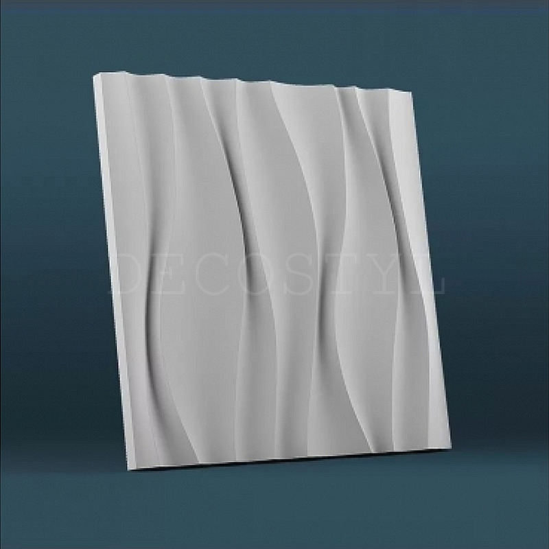 Гипсовая 3Д панель DecoStyl Водопад 50x50 см цена и фото