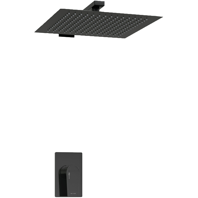 Душевая система WasserKRAFT А66181 Черный глянец смеситель wasserkraft wiese для кухни черный глянец 20 8x9 5x35 1 см
