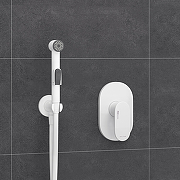 Гигиенический душ со смесителем WasserKRAFT А85056 Белый матовый-2