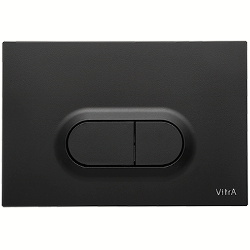 Клавиша смыва Vitra Loop O 740-0511 Черная матовая кнопка смыва vitra loop o 740 0511