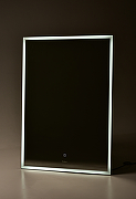 Зеркало Sintesi Kanto 70 SIN-SPEC-KANTO-black-70 с подсветкой Черное матовое с сенсорным выключателем-7