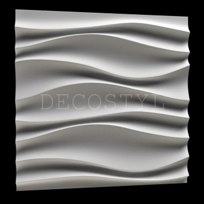 Гипсовая 3Д панель DecoStyl Острова 50x50 см цена и фото
