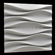 Гипсовая 3Д панель DecoStyl Песочная волна 50x50 см