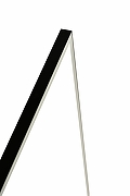 Зеркало Sintesi Armadio 100 SIN-SPEC-ARMADIO-black-100 с подсветкой Черное с сенсорным выключателем-4