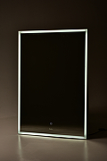 Зеркало Sintesi Kanto 70 SIN-SPEC-KANTO-CROMO-70 с подсветкой Хром матовый с сенсорным выключателем-5
