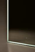 Зеркало Sintesi Kanto 70 SIN-SPEC-KANTO-CROMO-70 с подсветкой Хром матовый с сенсорным выключателем-6