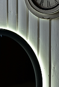 Зеркало Sintesi Callisto 80 SIN-SPEC-CALLISTO-80 с подсветкой Черное матовое с сенсорным выключателем-7